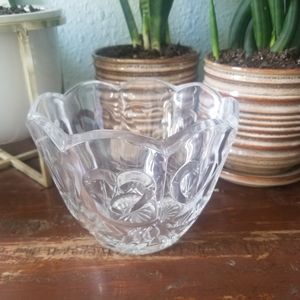 Crystal trinket dish